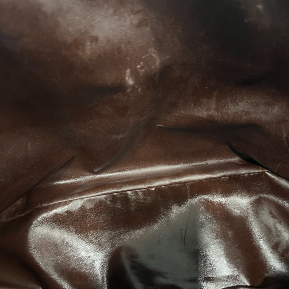 Vintage Valentino Dome Chevron PVC Leather Boston Bag (VAXX099) - Picture 12 of 12